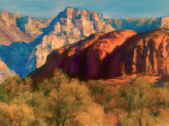 "Red Rock Country" by Kenneth Keith, 12x16", NFS