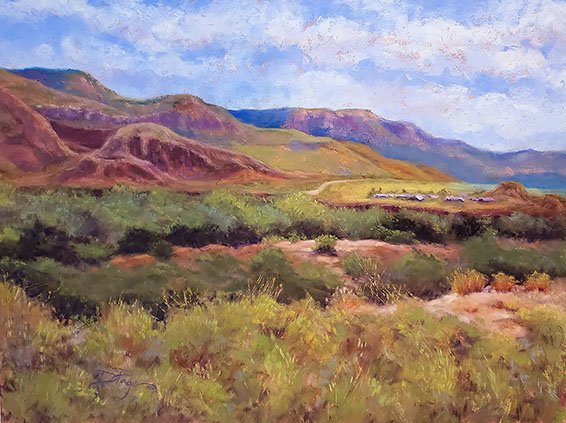 "Juniper Trail Vista" by Denise Page, 11x14", $400