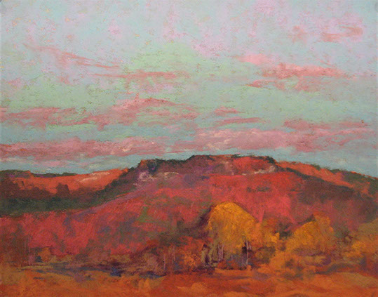"East of 30 Road" by Mike Ray, 8x10", $350