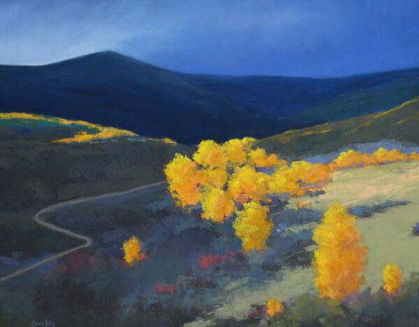 "Valley Aspens" by Barbara Churchley