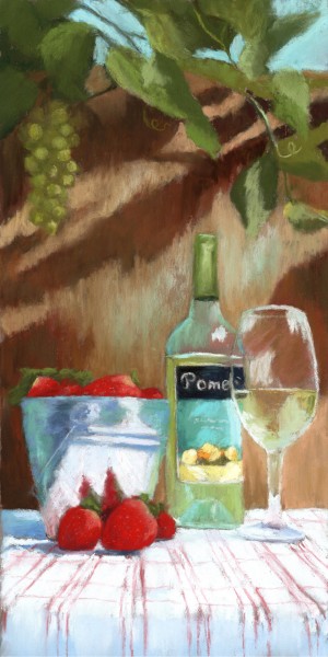 Strawberries and Wine