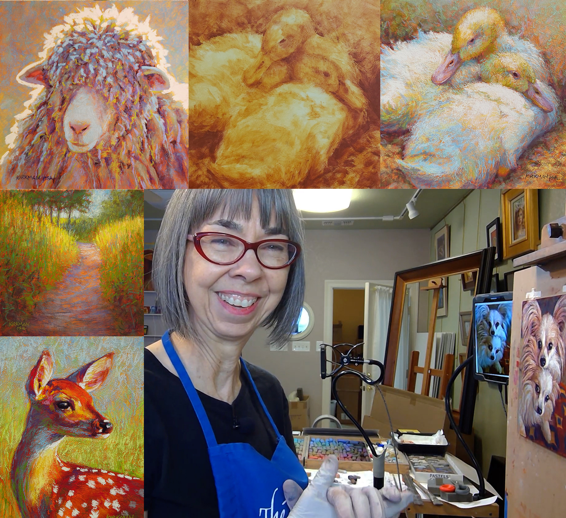 2021 rita kirkman virtual workshop pics