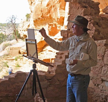 Chavez painting Mesa Verde