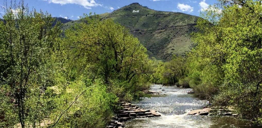 Clear Creek in Golden, CO