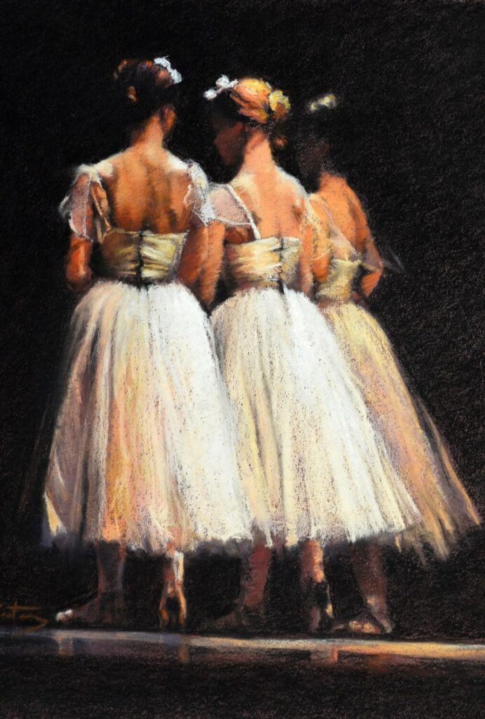 "Dancers From Giselle" by Mitch Caster