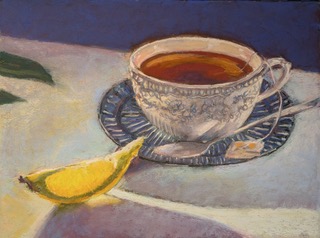 “Teacup and Lemon” by Jeannette Stutzman