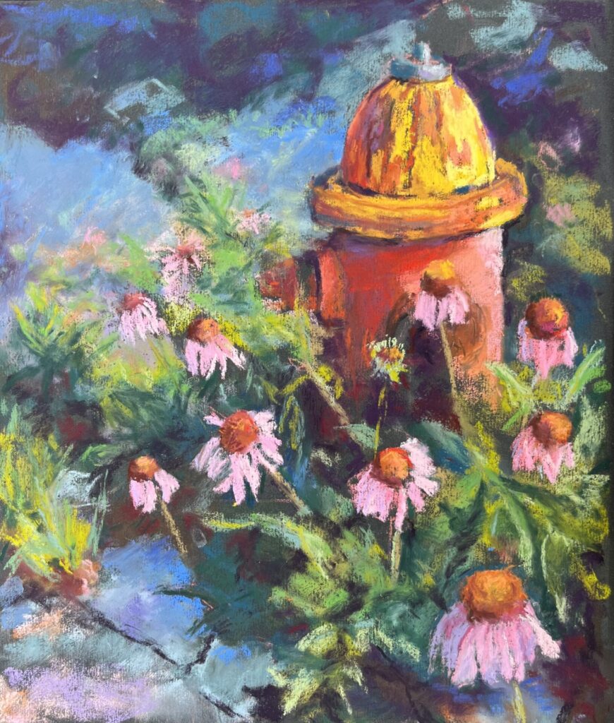 "Four Alarm Flowers" by Shirley Masterson