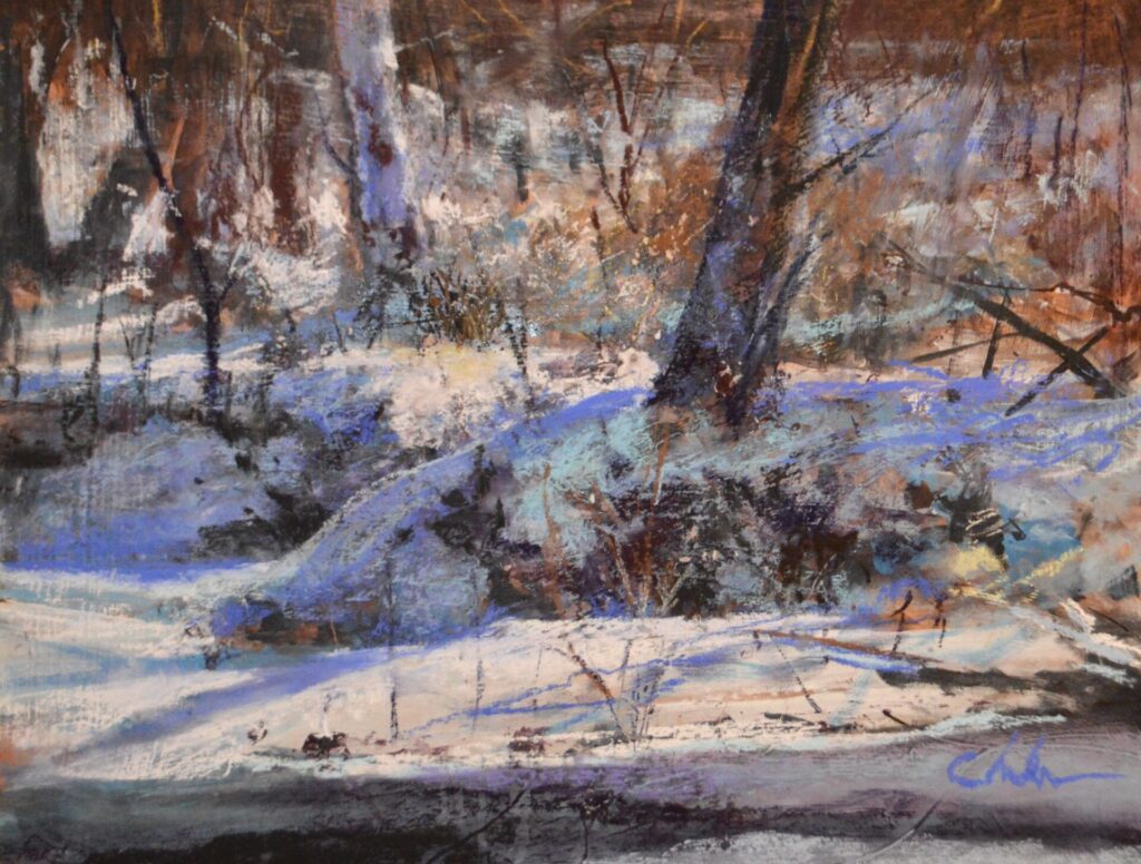 Iowa River Bank - Tom Christopher